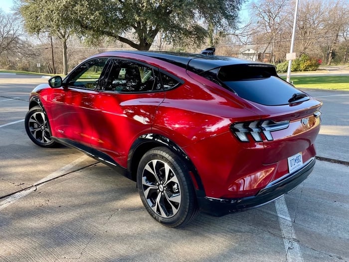 Mustang Mach-E Wins First Car and Driver EV Of The Year Award