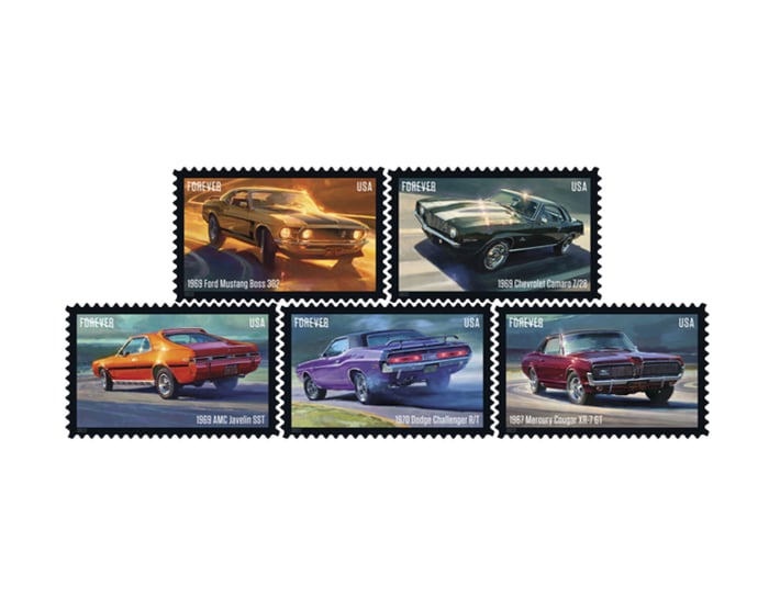 Buy Your Pony Cars Forever Stamps Now