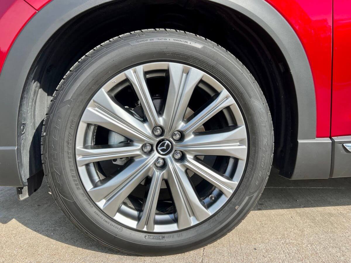 2023 Mazda CX-9 Signature AWD Soul Red Metallic Wheels