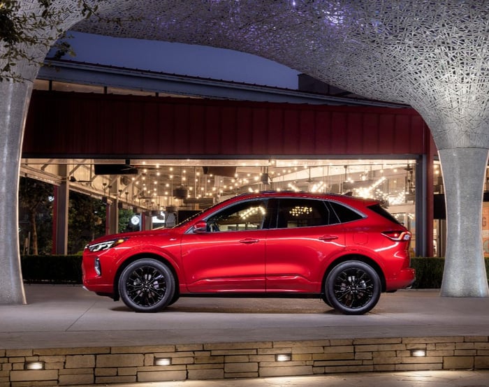 The 2023 Ford Escape ST-Line Sports An Athletic Design