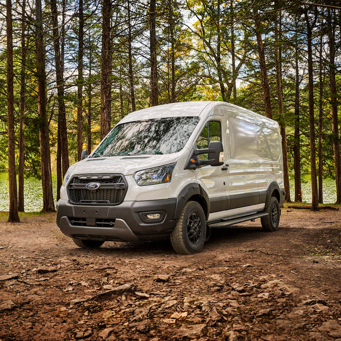 The New 2023 Ford Transit Trail Is An Upfit-Ready Van Ready For Adventure