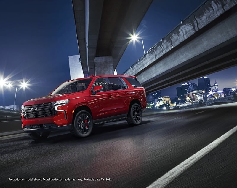 Chevy Introduces 2023 Tahoe RST Performance Edition