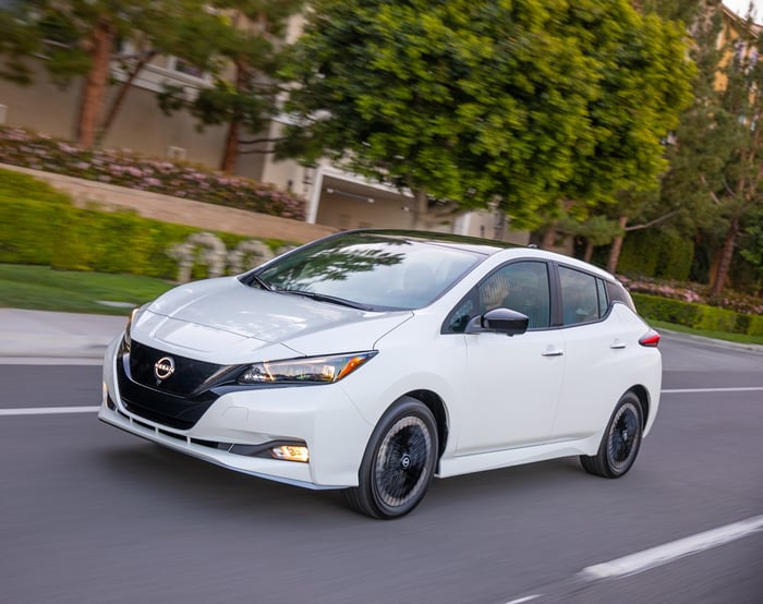 U.S.-Built 2024 Nissan LEAF Eligible For $3,750 EV Tax Credit