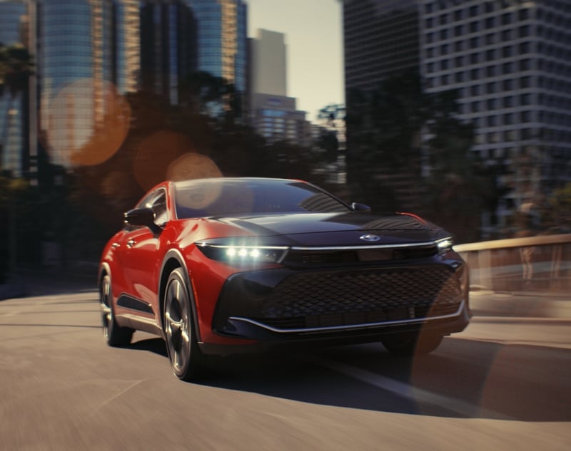 Toyota Launches New 2023 Crown Sedan Ad Campaign