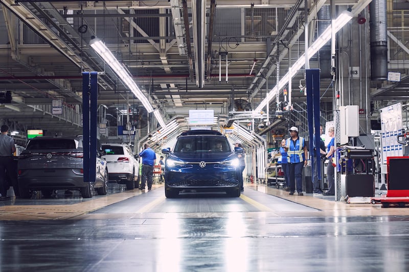 VW Celebrates First U.S.-Built EVs, Announces 2023 ID.4 Pricing