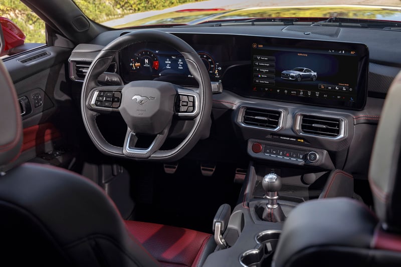 All-New 2024 Mustang GT Features Gaming Technology