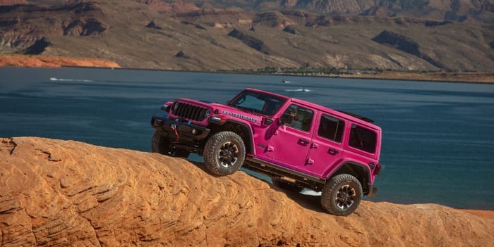 Have You Always Wanted A Magenta-Colored Jeep Wrangler?  It’s Your Time!