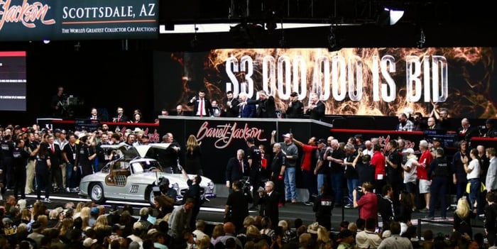 Barrett-Jackson Sets New Record At The Scottsdale Auction