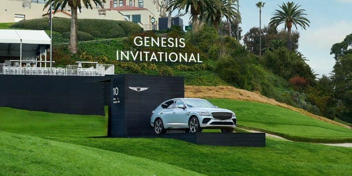 Pro Golfer Makes A Hole-In-One And Wins A New Genesis
