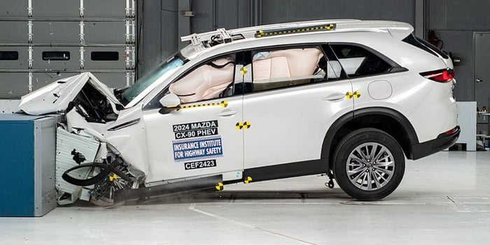 2024 Mazda CX-90 Plug-In Hybrid Earns Big IIHS Safety Award