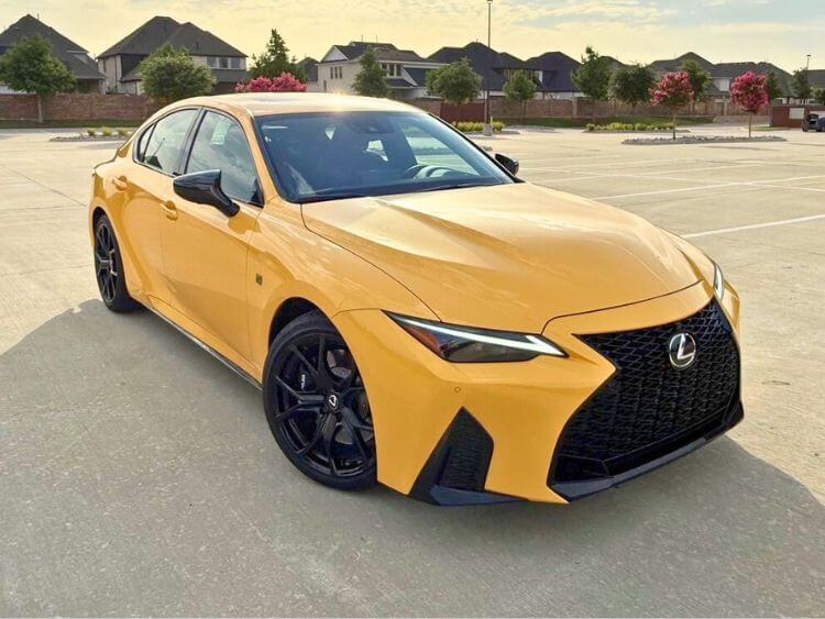 2025-lexus-is500-f-sport-flare-yellow-exterior-2carpro