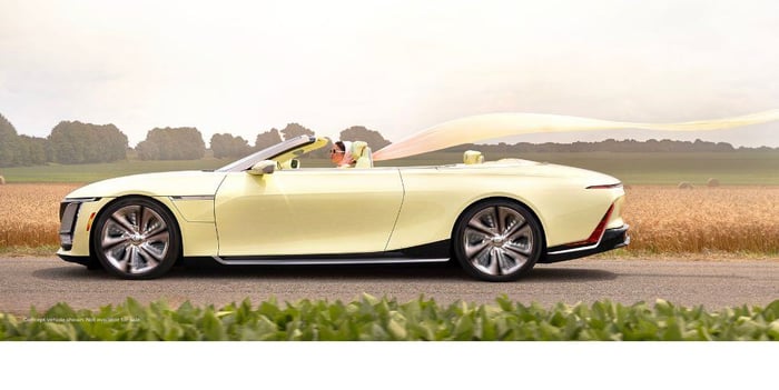 WOW!  Check out the Cadillac SOLLEI Concept Convertible