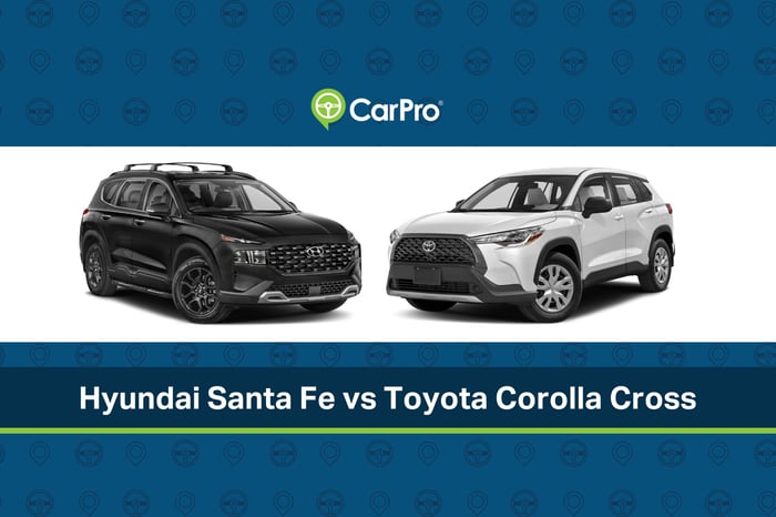 Hyundai Santa Fe vs Toyota Corolla Cross