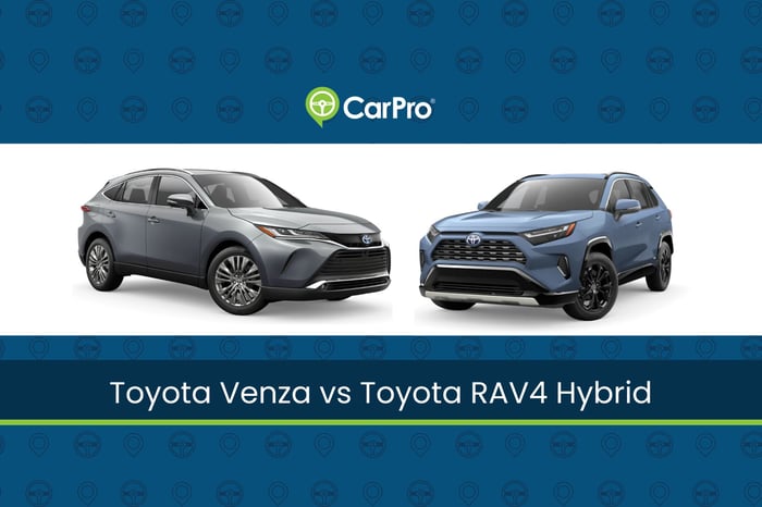 Toyota Venza vs Toyota RAV4 Hybrid