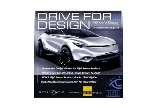 Stellantis Drive For Design Call For Entries Now Underway