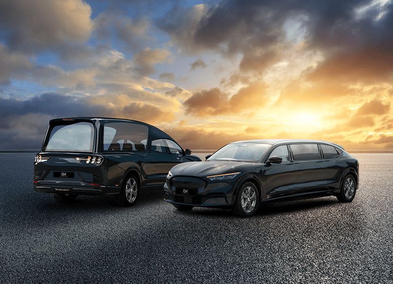 Go Out In Style In An Electric Mustang Mach-E Hearse