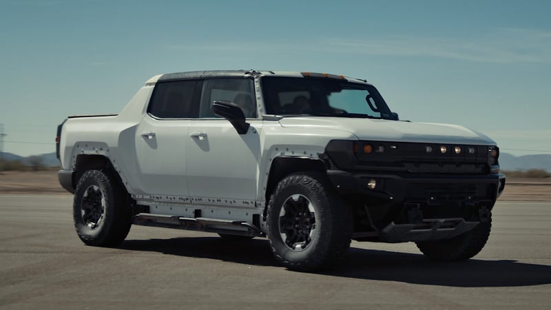 See The 2022 HUMMER EV “Watts To Freedom” Launch Mode In Action
