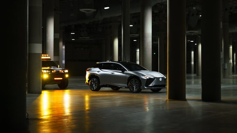 Lexus Teams Up With Marvel For New RZ 450e Ad Campaign