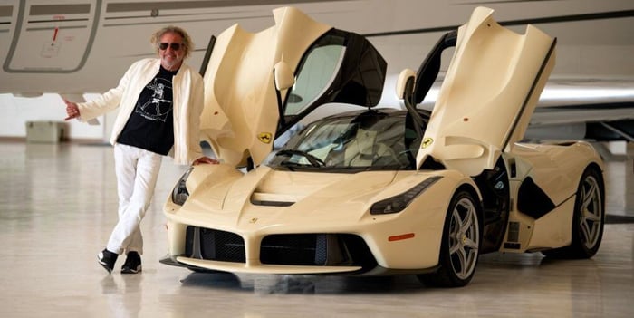 Sammy Hagar Of Van Halen Selling His One-Of-One Ferrari