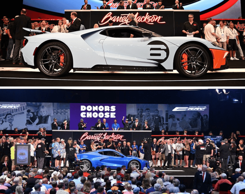 Corvette E-Ray, Ford GT Heritage Edition Headline Barrett-Jackson Palm  Beach Sales