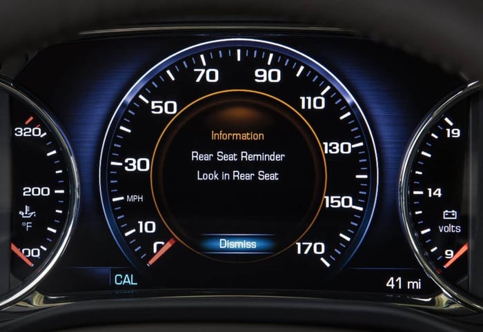 GM Vehicles That Offer Rear Seat Reminder Feature