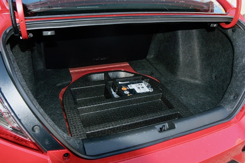 2020 honda civic si spare tire