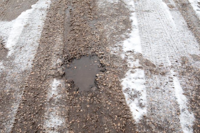 Texans: After The Snow, Fear The Pothole