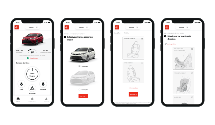 Toyota's New App For Installing Child Safety Seats