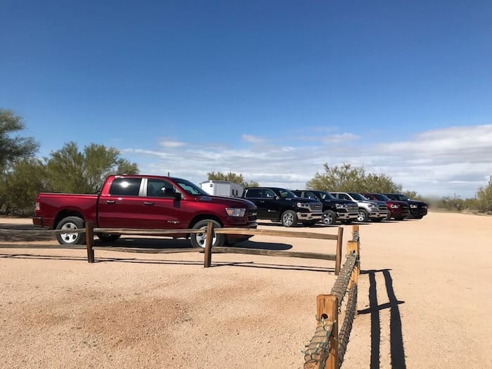 All-New 2019 Ram 1500 Strikes A Pose in the Arizona Desert