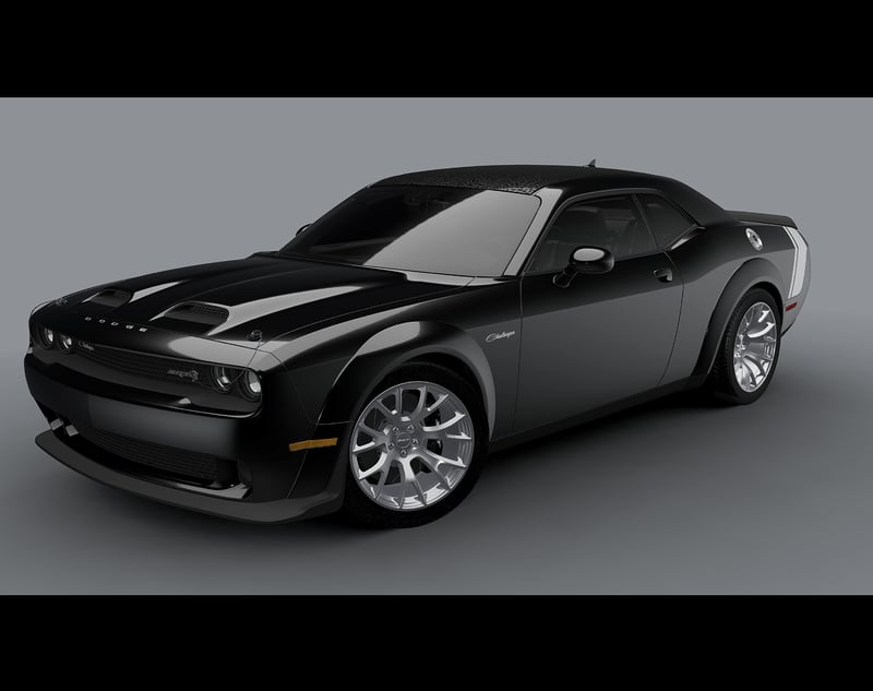 #6 Of The Dodge “Last Call” Series:  The Challenger Black Ghost