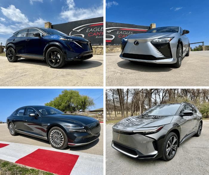 Comparison:  The Vehicles Vying For 'EV of Texas'