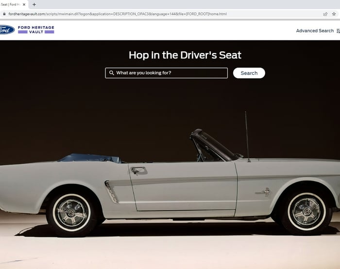 Ford Heritage Vault Now Offers More Than 12,000 Images, Brochures