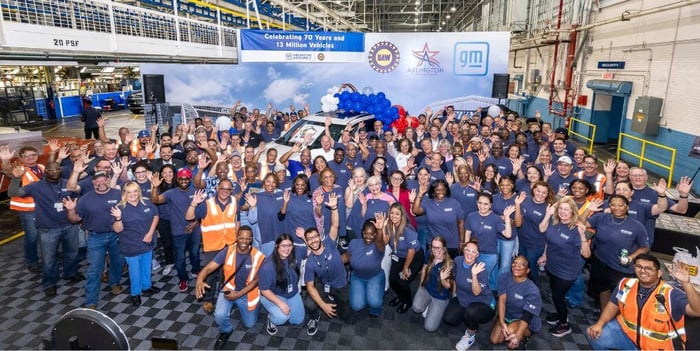 GM Arlington Plant Celebrates 70 Years & 13 Millionth Vehicle