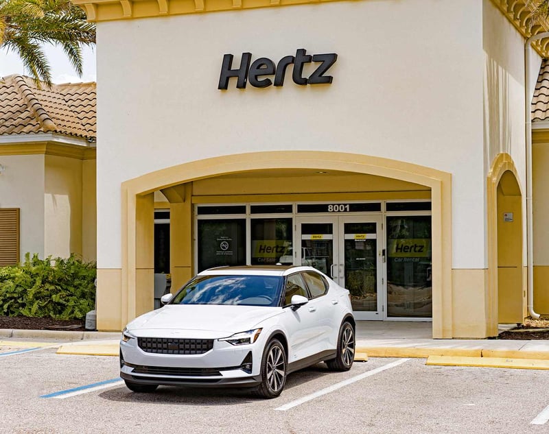 Hertz Will Buy Up To 65,000 Electric Polestars For Rentals