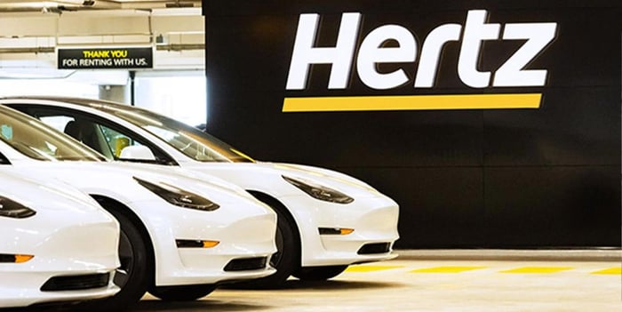 Hertz Charges Tesla EV Customer A $277 Gas Fee