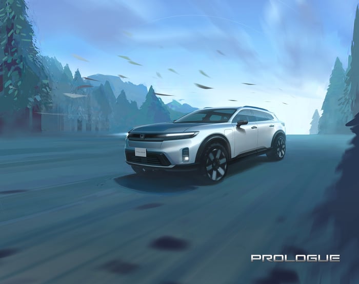 Honda Shares Sketch Of First All-Electric SUV, 2024 Prologue