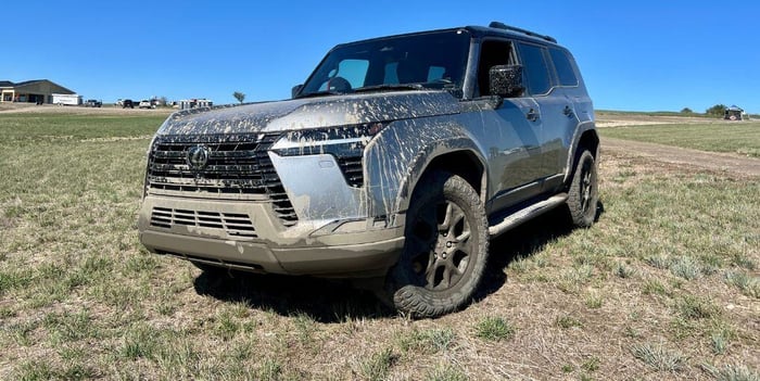 Off-Roading In The 2024 Lexus GX 550 Overtrail