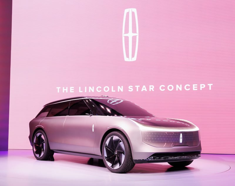 Lincoln Star Concept All-Electric SUV Hints At Future EV Lineup