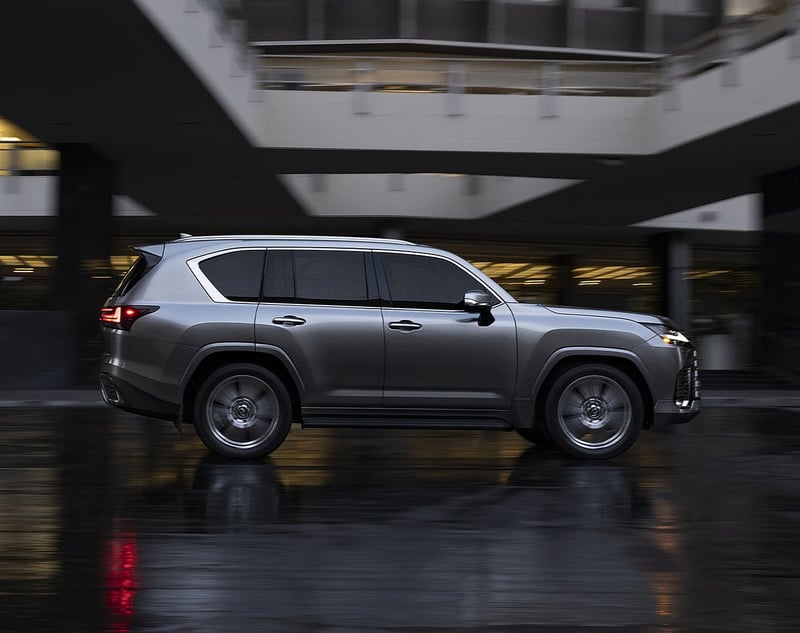 Lexus Enhances 2023 LX 600 With New Upgrades