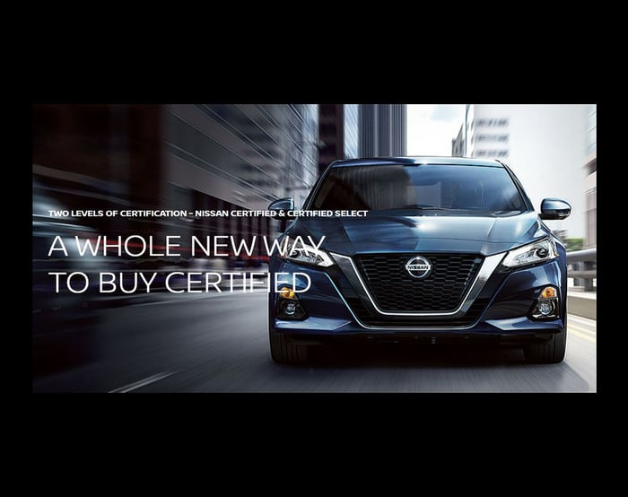 Nissan Expands Certified Pre-Owned Program With 'Certified Select'