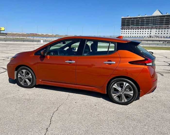Updated 2023 Nissan LEAF Sports New Badging, Wheels and More
