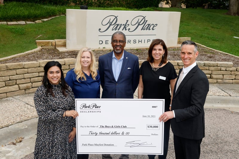Park Place Dealerships Donates $30,000 to Local Boys & Girls Clubs, Celebrates Teachers Of The Year