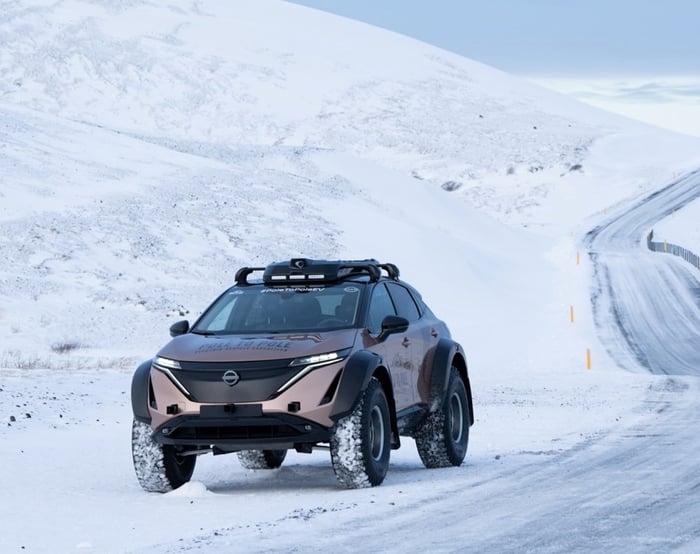 Nissan Unveils Pole To Pole Expedition Ariya EV