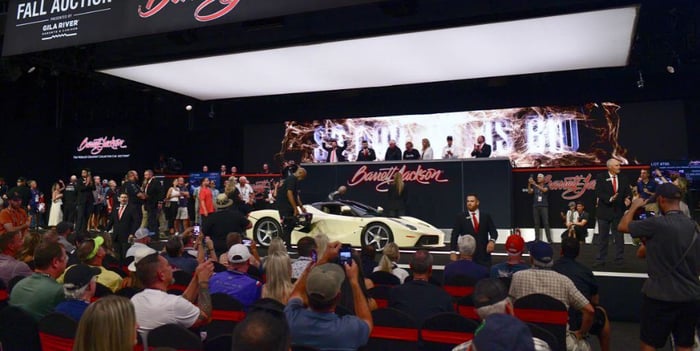 Barrett-Jackson Recap: Sammy Hagar's LaFerrari Sets New Auction World Record; Escalade EV Brings $550K For Charity