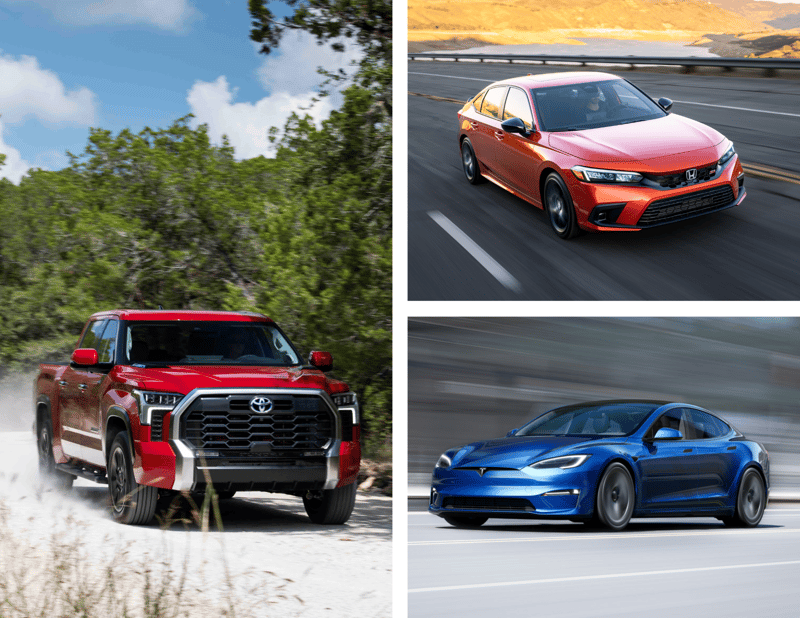 Honda, Tesla, Toyota Top KBB's 2022 Brand Image Awards