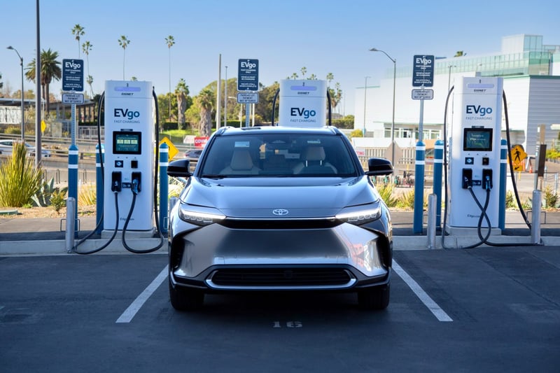 2023 Toyota bZ4X Will Come With A Year Of Free EVgo DC Fast Charging