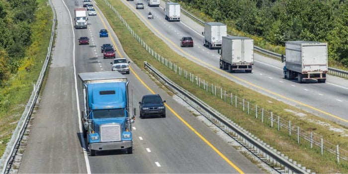 Sharing the Road With 18-Wheelers